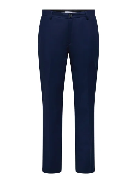Only & Sons Pantaloni cutați ONSKYLE bleumarin