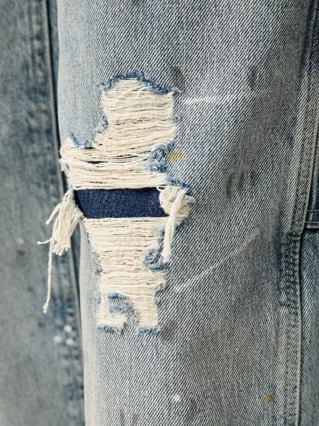 Levi's дънки loose мъжки LOOSE STRT DBL KNEE синьо