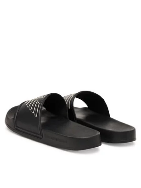 Šľapky Emporio Armani čierna