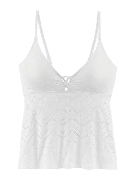 LASCANA Tankini top alb