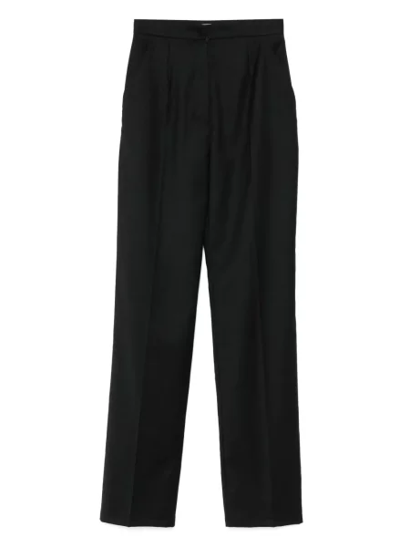 Pantaloni Manuri de lână negru