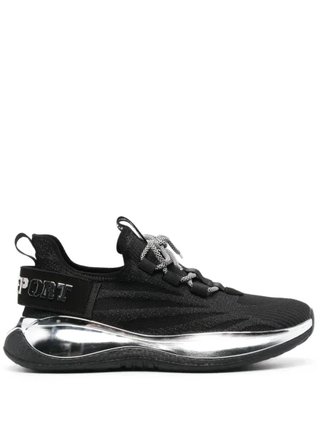 Sneakerși Plein Sport cu dungi de tigru negru