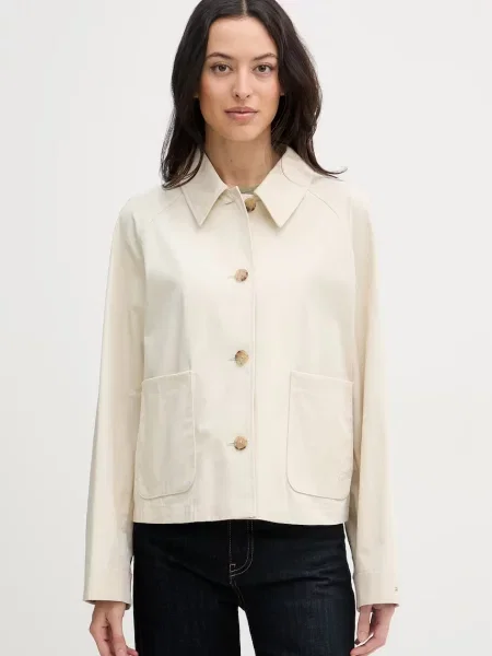 Tommy Hilfiger trenci scurt pentru femei din bej