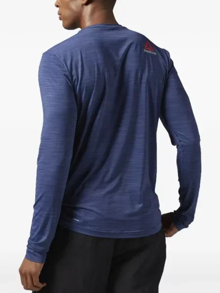 Lung tricou Reebok alergare albastru