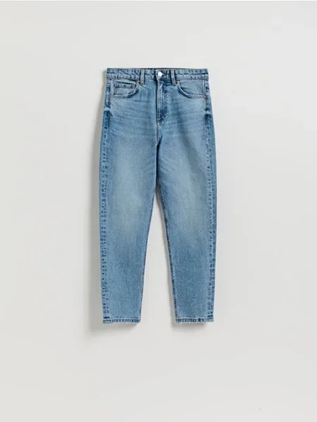 Reserved Blugi mom slim fit albastru