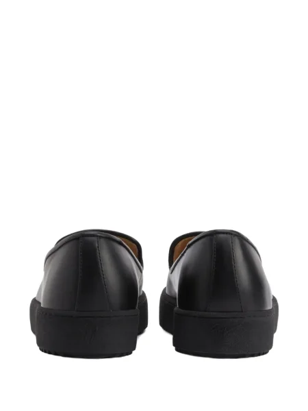 Chiloți Giuseppe Zanotti slip-on cu autograf negru