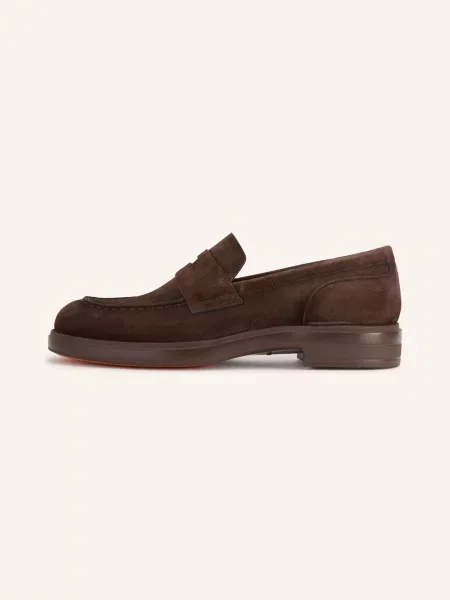 Santoni Penny Loafers Easy braun