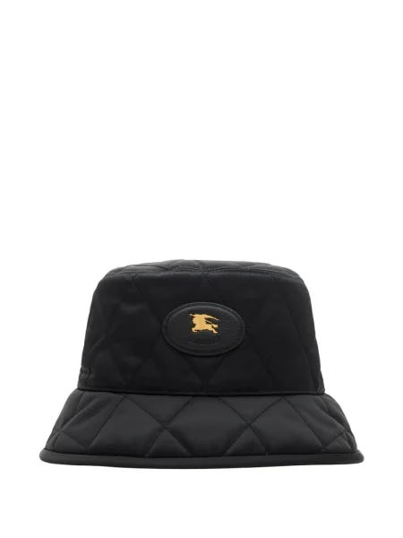 Pălărie Burberry matlasat negru