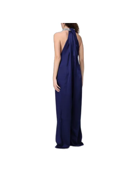 Długa sukienka maxi Stella Mccartney niebieska