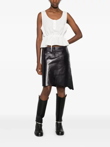 Top Miu Miu alb