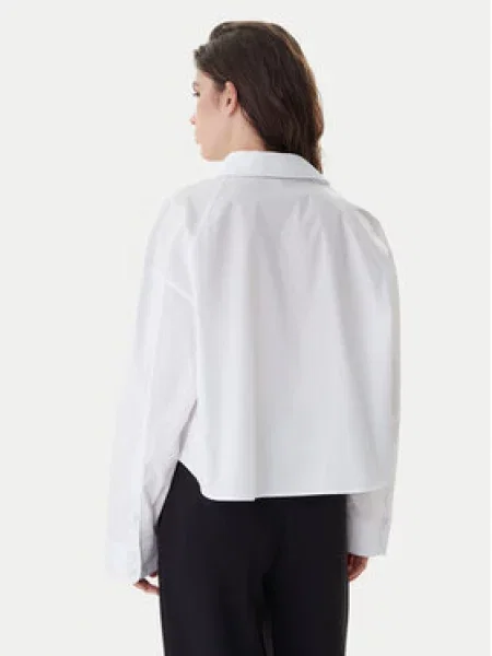 Calvin Klein Jeans Marškiniai Boxy Fit balta