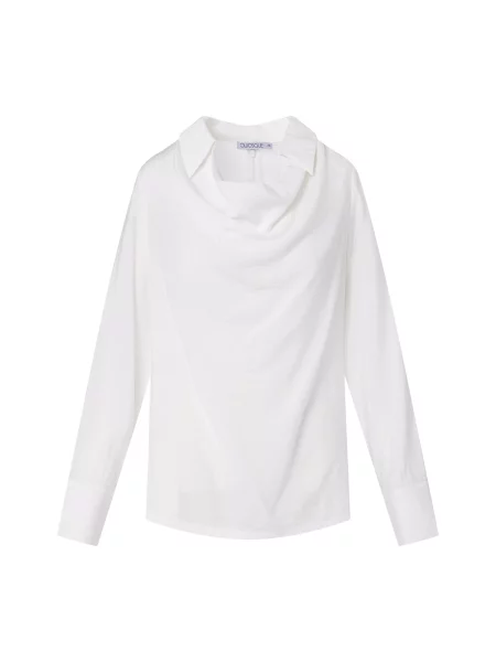 Quiosque Bluză perlat alb