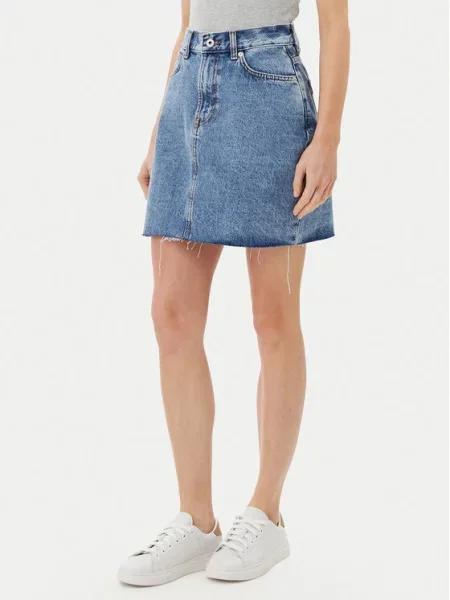 Pepe Jeans Джинсова спідниця Голубий