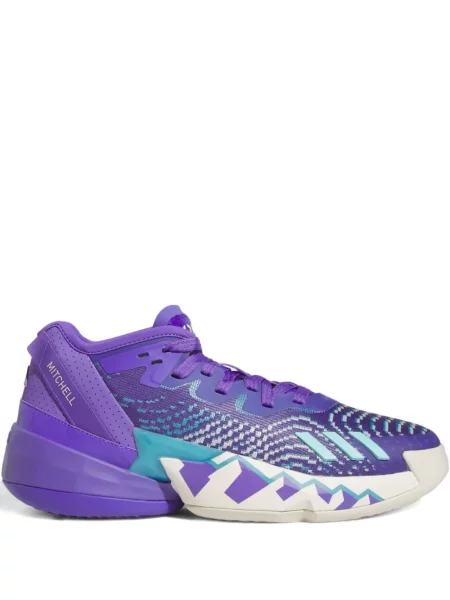 Běžecký květinový top Adidas šedý