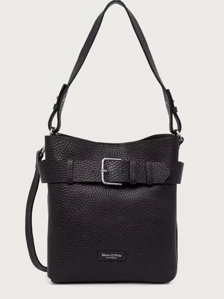 Marc O'Polo geantă crossbody pentru femei din piele maro
