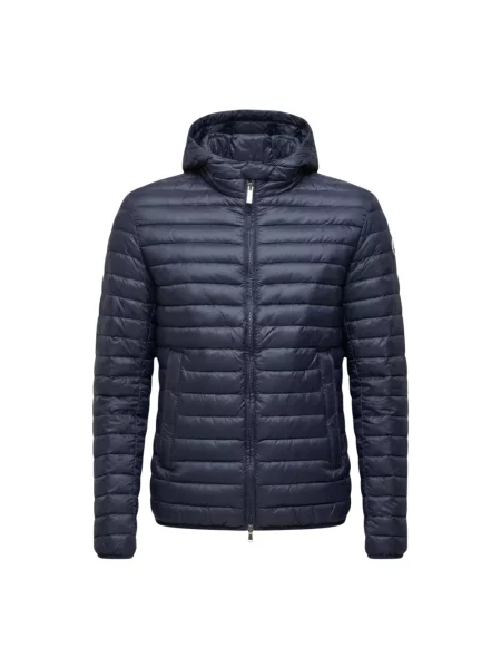 Kurtka puchowa Colmar z kapturem niebieska