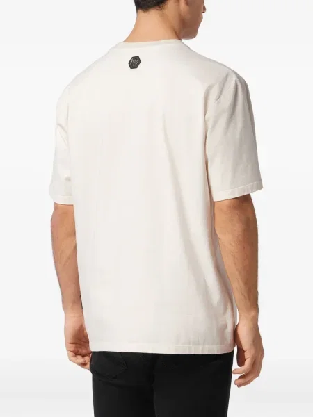 Tricou Philipp Plein alb
