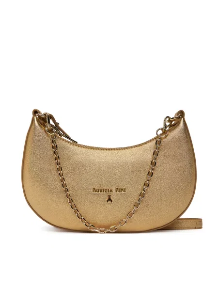 PATRIZIA PEPE Torba za čez ramo zlata