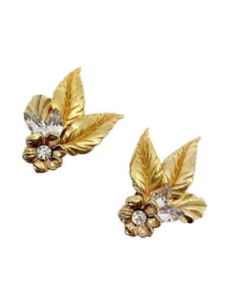 Σκουλαρίκια Jennifer Gibson Jewellery με πετραδάκια χρυσό