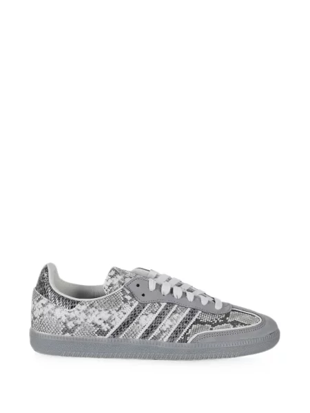 Sneakerși Adidas Samba cu șireturi din dantelă cu imagine gri