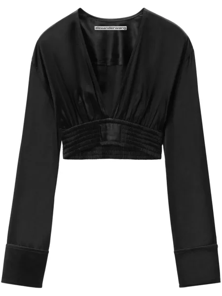 Cropp bluză Alexander Wang negru