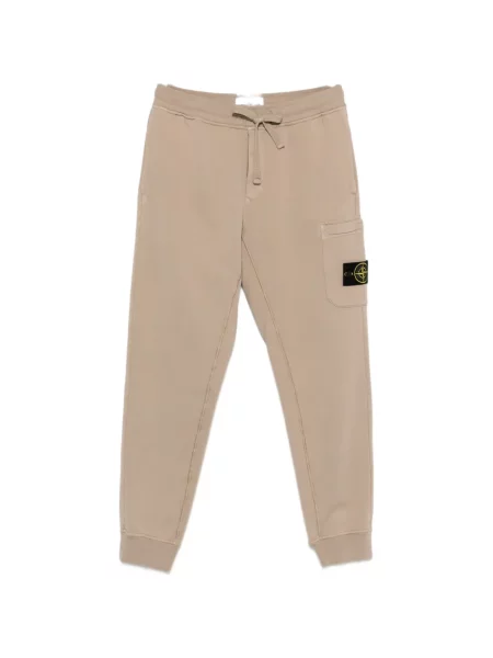 Pantaloni cargo Stone Island cu strasuri