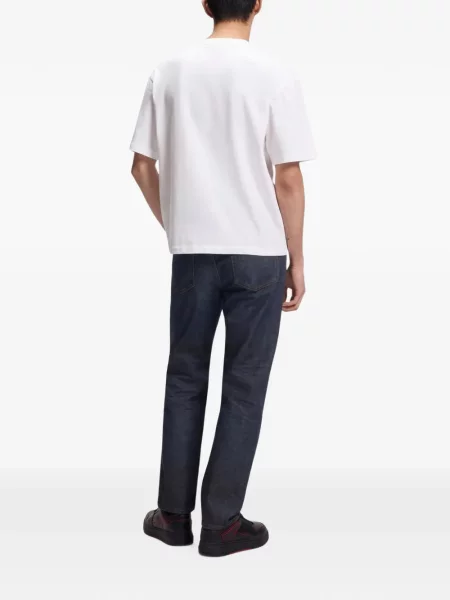 Tricou Hugo cu autograf alb