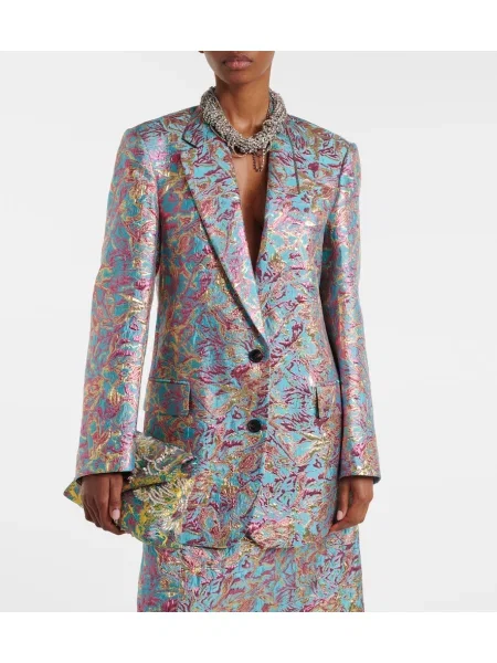 Geacă Dries Van Noten din jacard