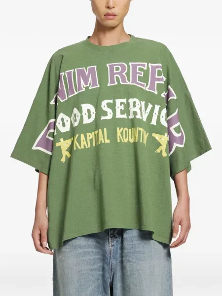 Tricou Kapital cu imagine verde