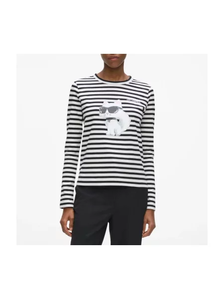 Top Karl Lagerfeld Jeans černý