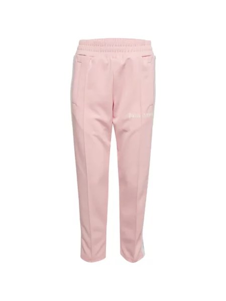Pantaloni Palm Angels cu imagine alergare roz