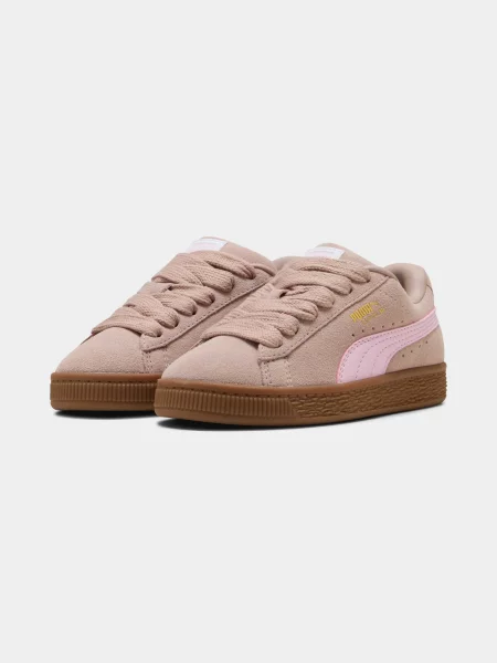 Детские кеды Puma бежевые