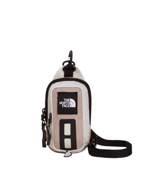 THE NORTH FACE Geantă de umăr Hot Shot ecru / maro deschis negru