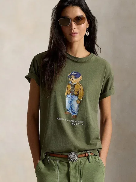 Polo Ralph Lauren Tricou închis verde