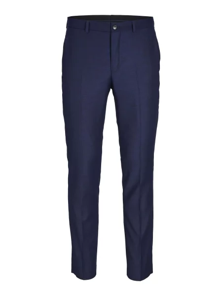 JACK & JONES Pantaloni cu dungă Solaris marin albastru