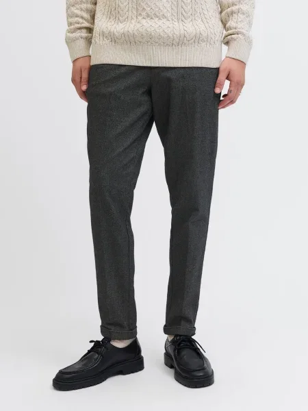 JACK & JONES Chino nohavice JPSTACE JJHENRY antracitová