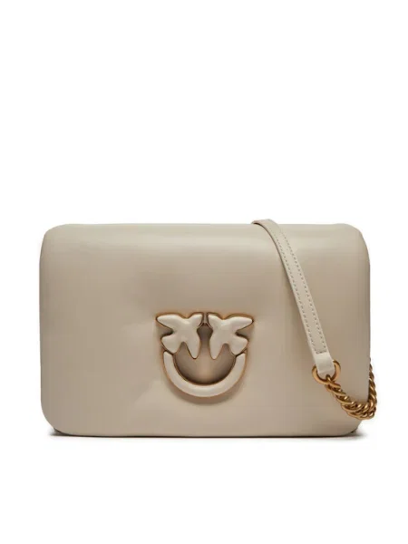 Pinko Táska Love Click Puff Classic PE 24 PLTT Ekru