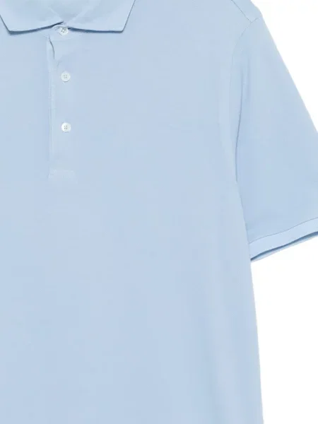 Scurt tricou polo Gran Sasso albastru