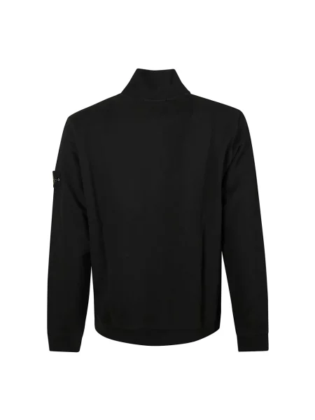 Bluza nierozpinana Stone Island z kamieniami czarna