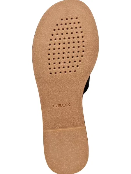 Шкіряні шльопанці Geox D MADDALUSIAC