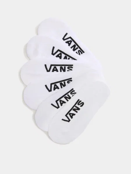 Vans Classic No Show Набір шкарпеток білий
