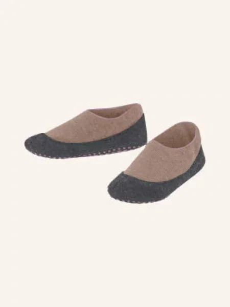 Falke Skarpety Antypoślizgowe Cosy Slipper Z Wełny Merino grau