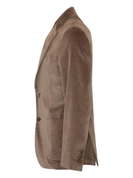 Sacou Lardini de catifea cord maro