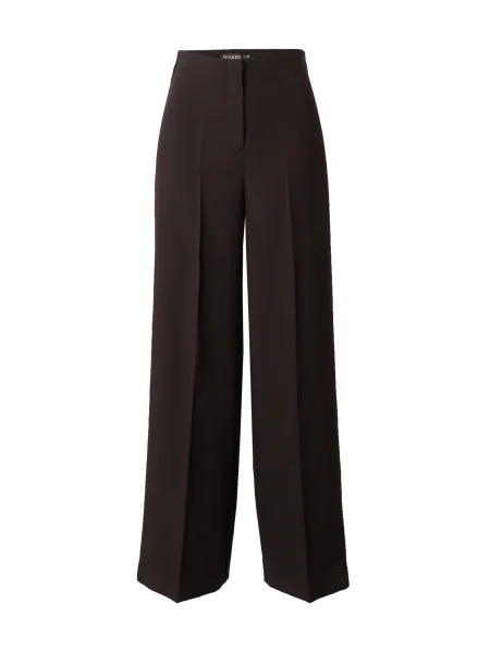 SOAKED IN LUXURY Pantaloni cu dungă Corinne' negru