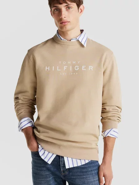 Світшот Tommy Hilfiger бежевий