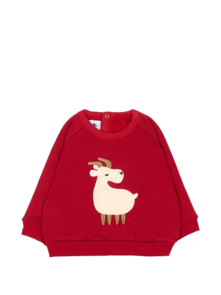 Bluza dziecięca Petit Bateau czerwona
