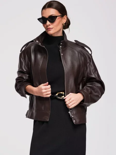 Blană geacă Edoti cu căptușeală