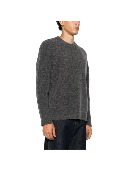 Sweter Atomofactory z kaszmiru szary