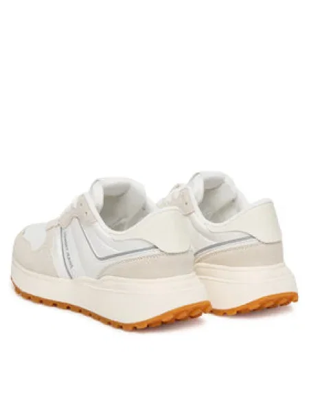 Dámske topánky Tommy Jeans Cleated Runner ecru biela