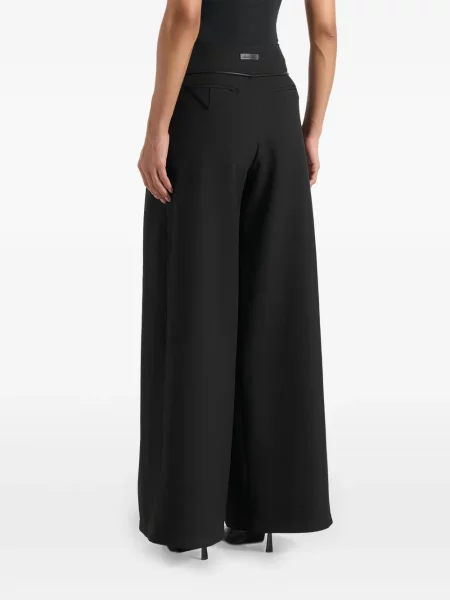 Cu centură pantaloni Manière De Voir negru